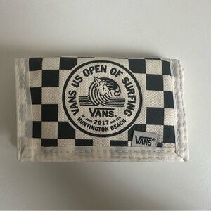 Never Used Vans Checkered Wallet